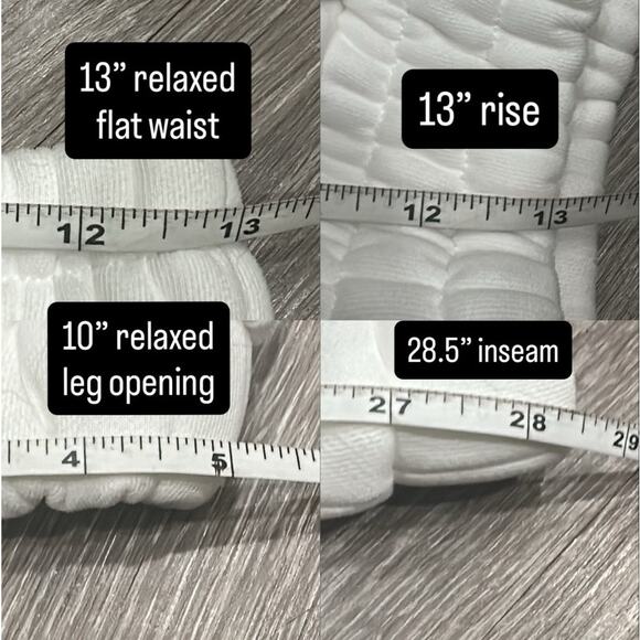 Comfrt White Cloud Sweatpants Baggy Relaxed Oversized Loungewear Cozycore Active - Picture 10 of 10